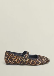 Clara Leopard MaryJanes, Leopard Print, hi-res