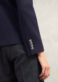 Dorney Jacket With Wool, Navy, hi-res