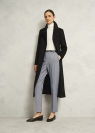 Mischa Turtle Neck Top, Hobbs Ivory, hi-res