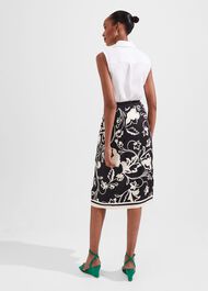 Brigitte Skirt, Black Cream, hi-res