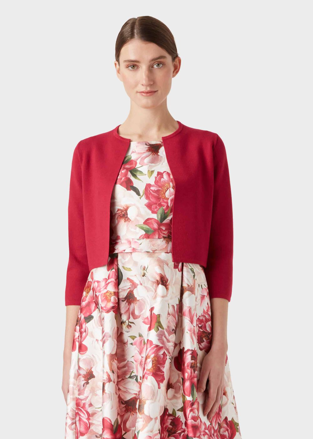 Ella Cardigan, Deep Pink, hi-res