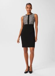 Sonia Court Shoes, Black, hi-res