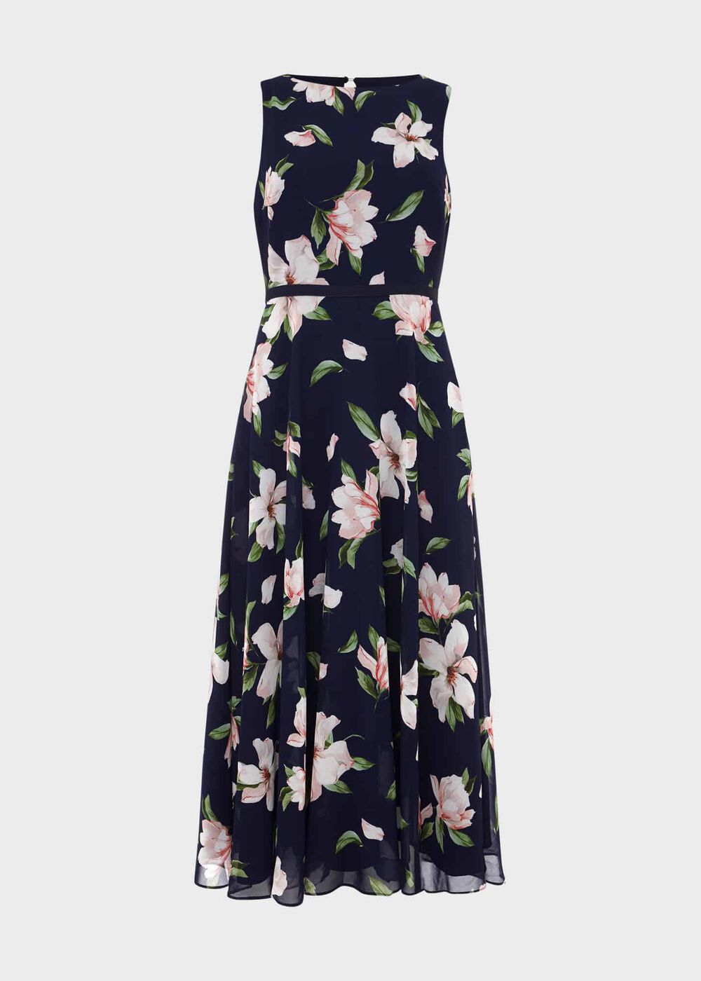 Petite Carly Floral Dress, Navy Multi, hi-res