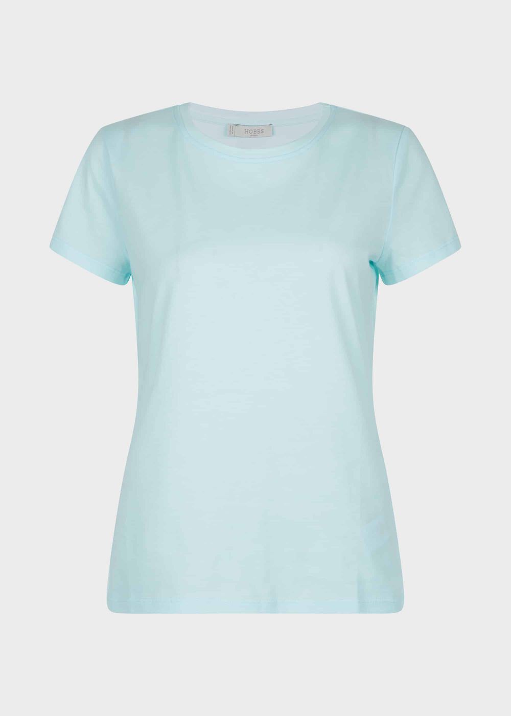 Pixie Cotton T-Shirt, Aqua, hi-res