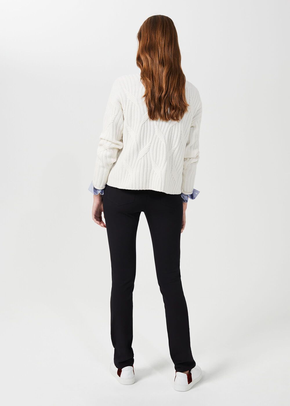 Amanda Skinny Jeans With Stretch, Black, hi-res