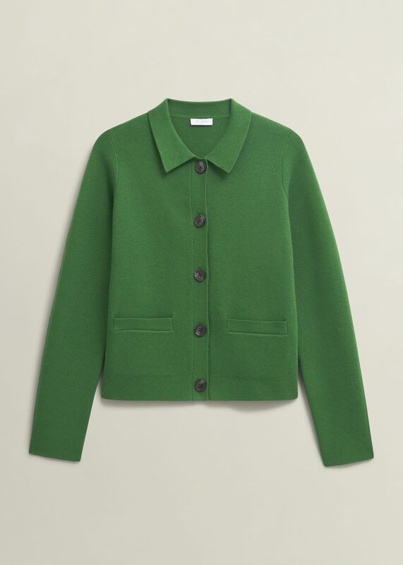 Mia Cotton Wool Knitted Jacket 