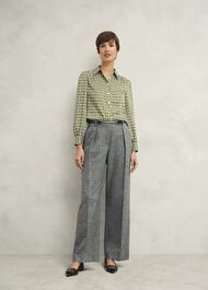 Tallie Shirt, Ivory Green, hi-res