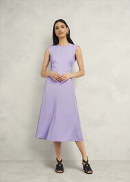 Hillier Dress, Dusted Purple, hi-res