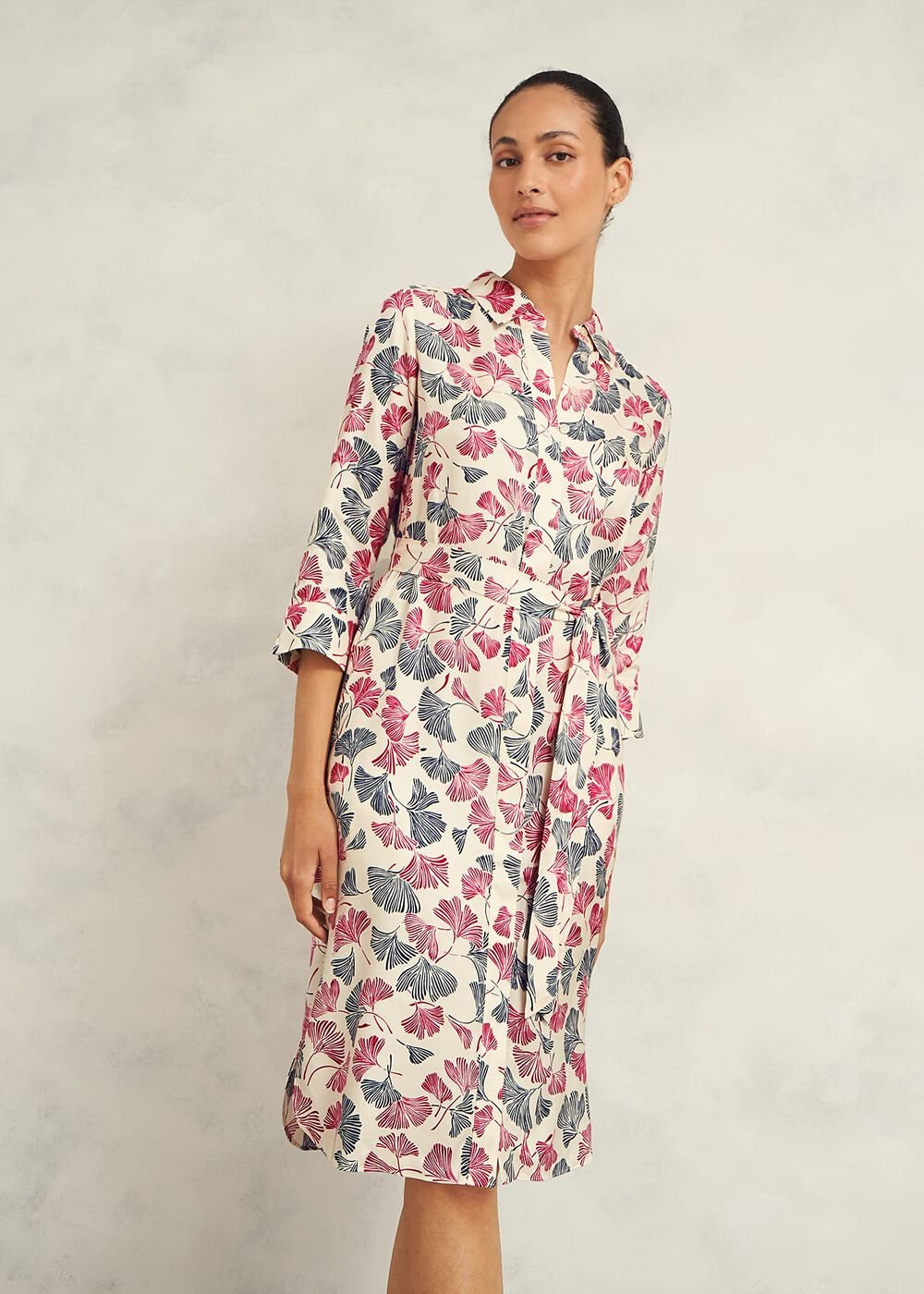 Petite Francis Dress, Cream Multi, hi-res