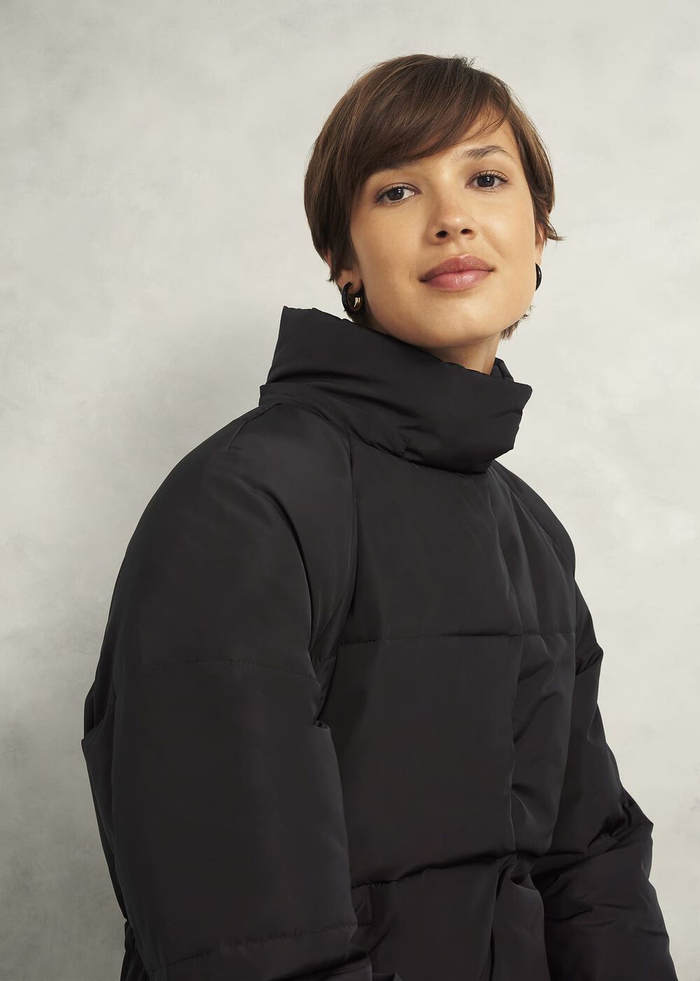Cara Puffer, Black, hi-res
