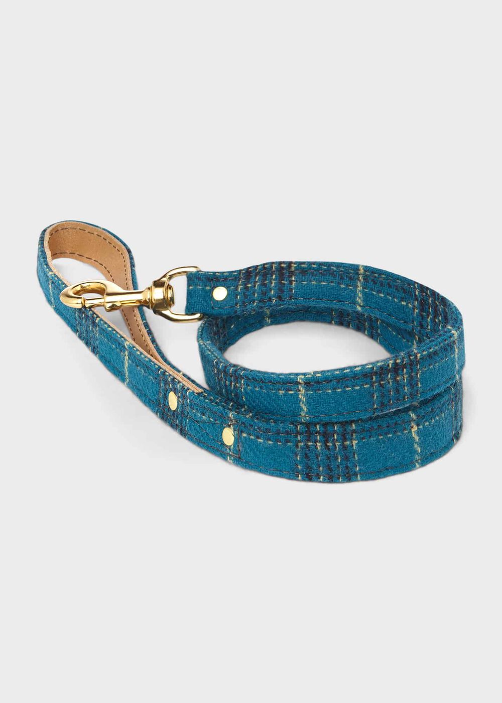 Tweed Dog Lead, Green Multi, hi-res