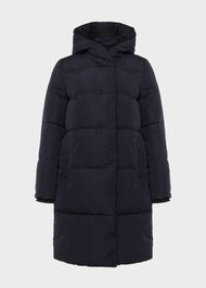 Darla Water Resistant Puffer Jacket, Navy, hi-res