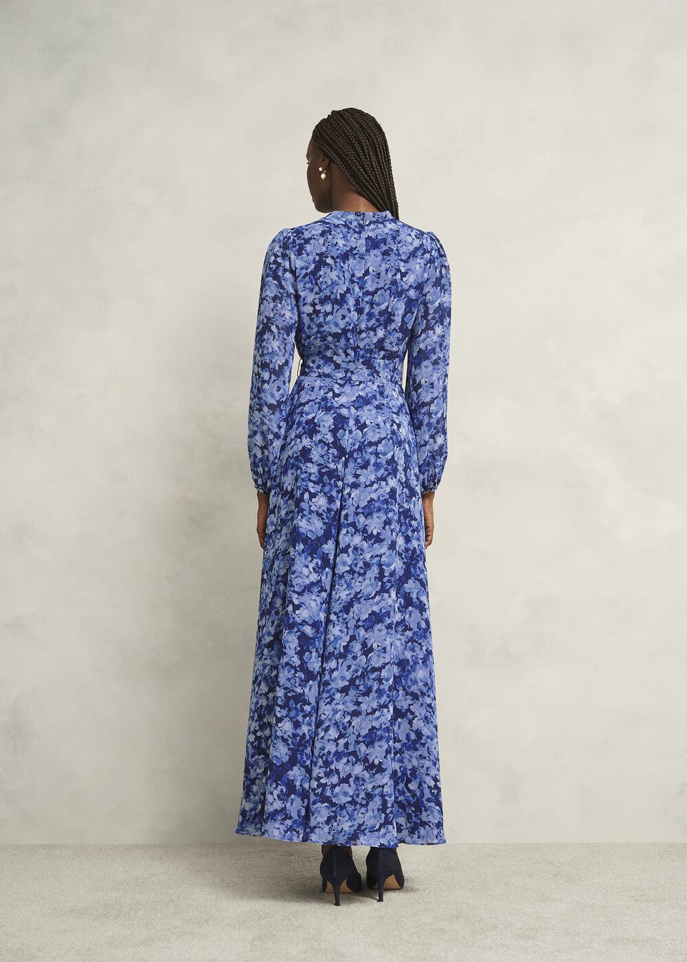 Petite Thea Dress, Blue Multi, hi-res