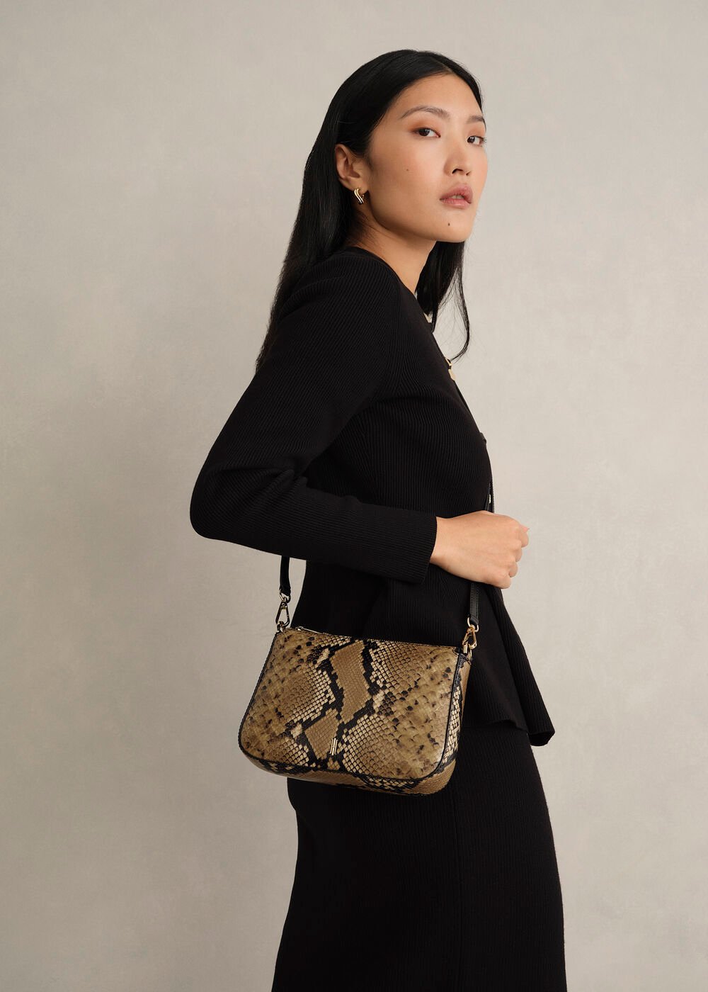 Briella Crossbody Bag, Snakeskin, hi-res