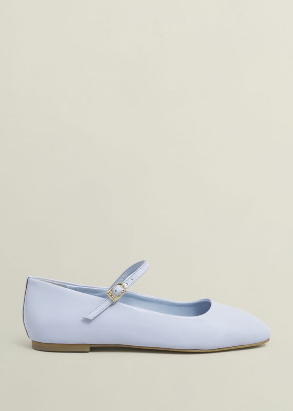Leather Chrissy Mary Janes