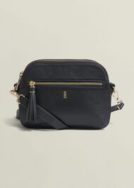 Carlton Crossbody Bag, Black, hi-res
