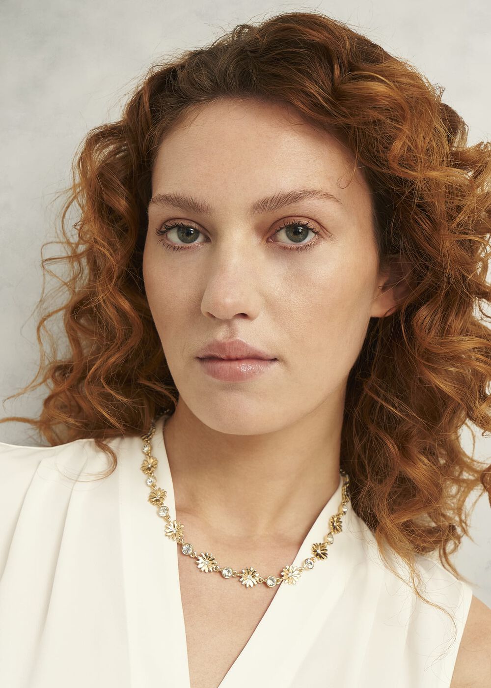 Tamara Necklace, Gold, hi-res