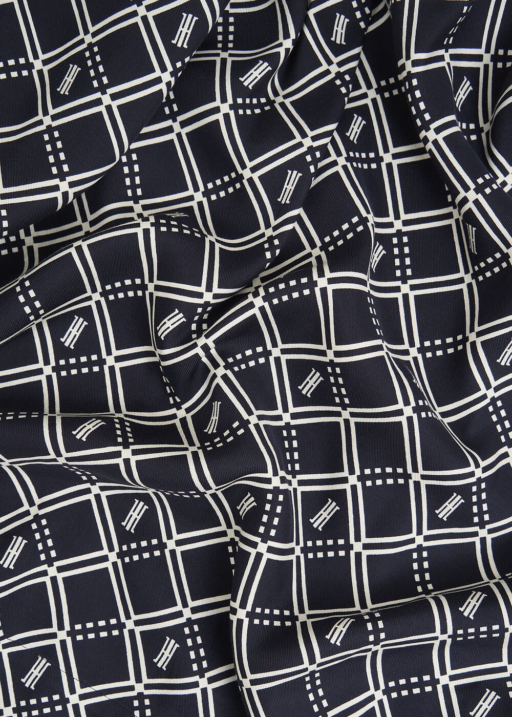 Marlena Dress, Navy Cream, hi-res