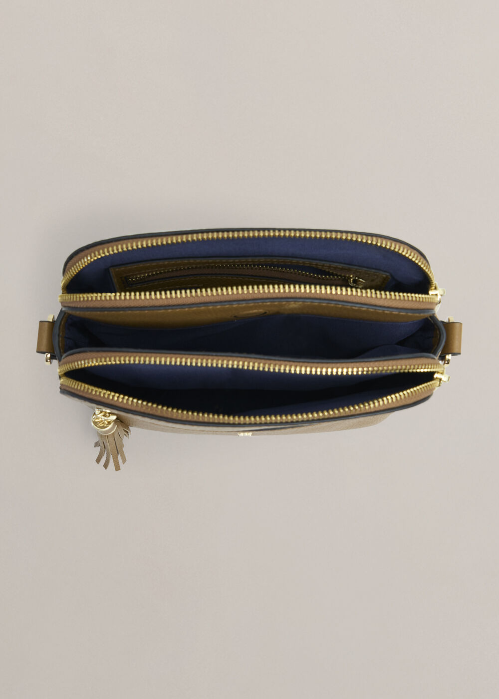 Carlton Crossbody Bag, Tan, hi-res