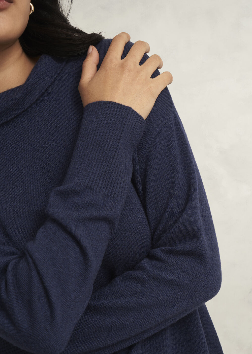 Audrey Knitted Dress, Hobbs Midnight, hi-res