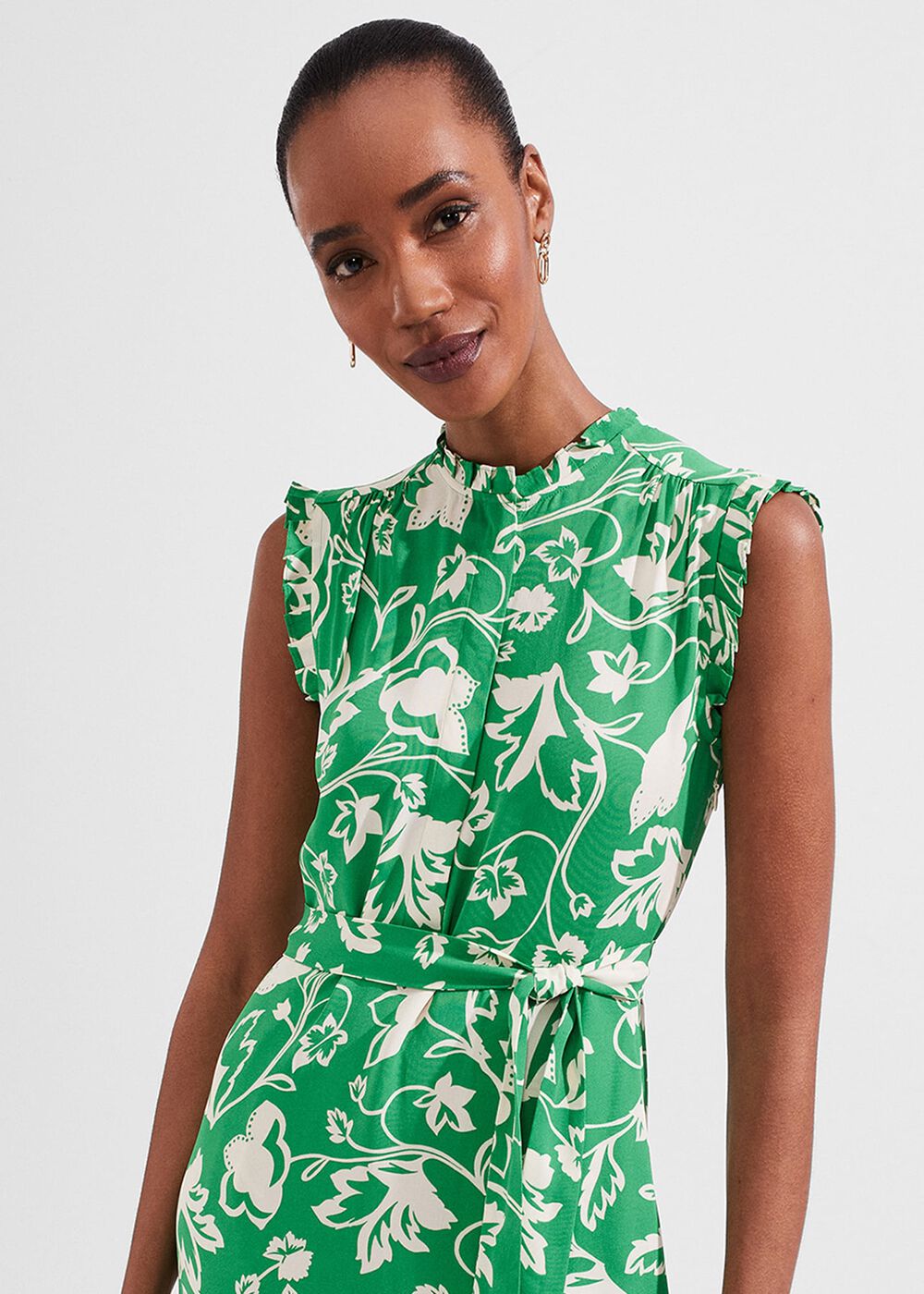 Elsa Dress, Green Buttercrm, hi-res