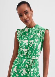 Elsa Dress, Green Buttercrm, hi-res