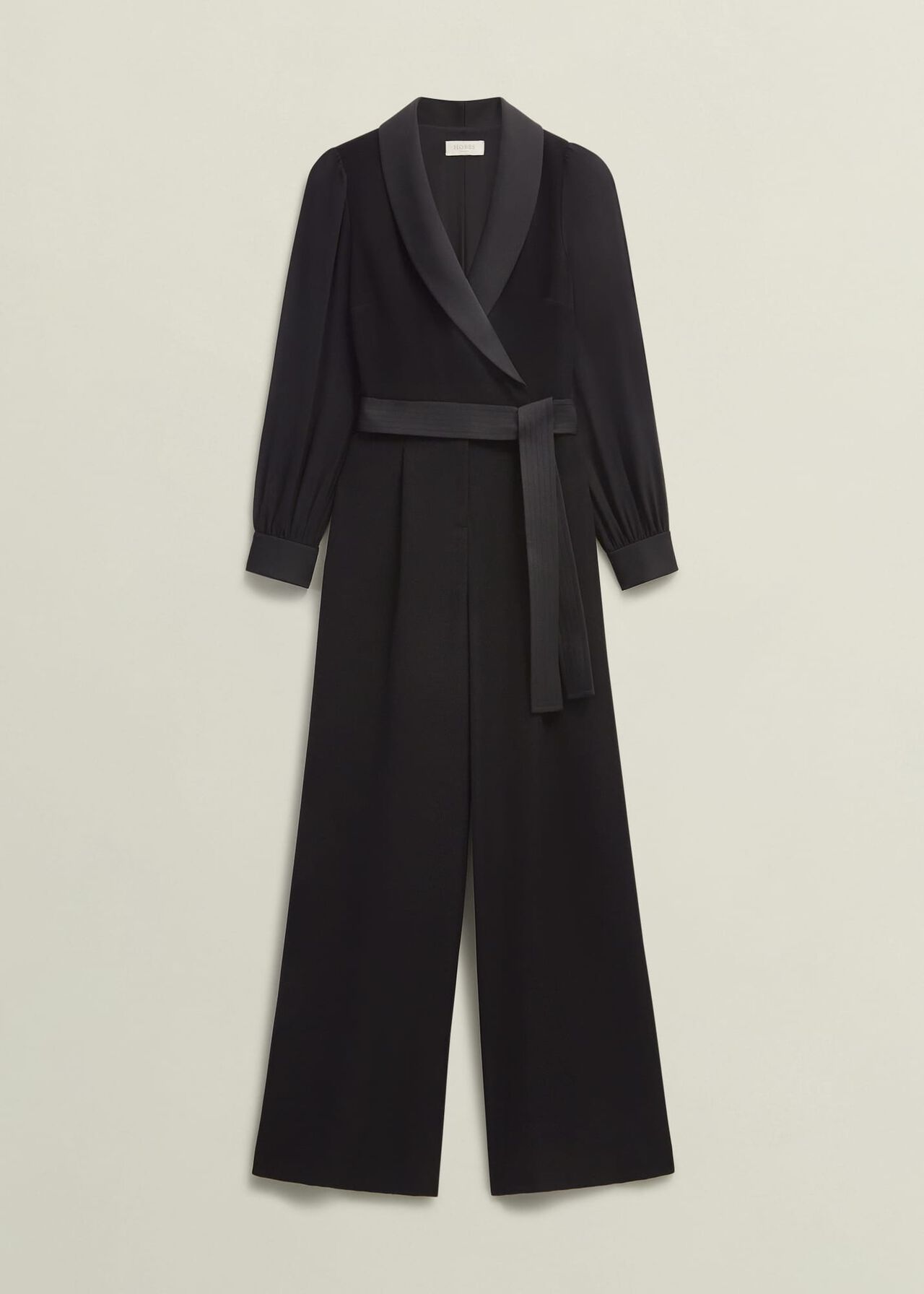 Maia Sleeved Jumpsuit, Hobbs Black, hi-res