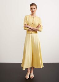 Charteris Skirt, Pale Yellow, hi-res