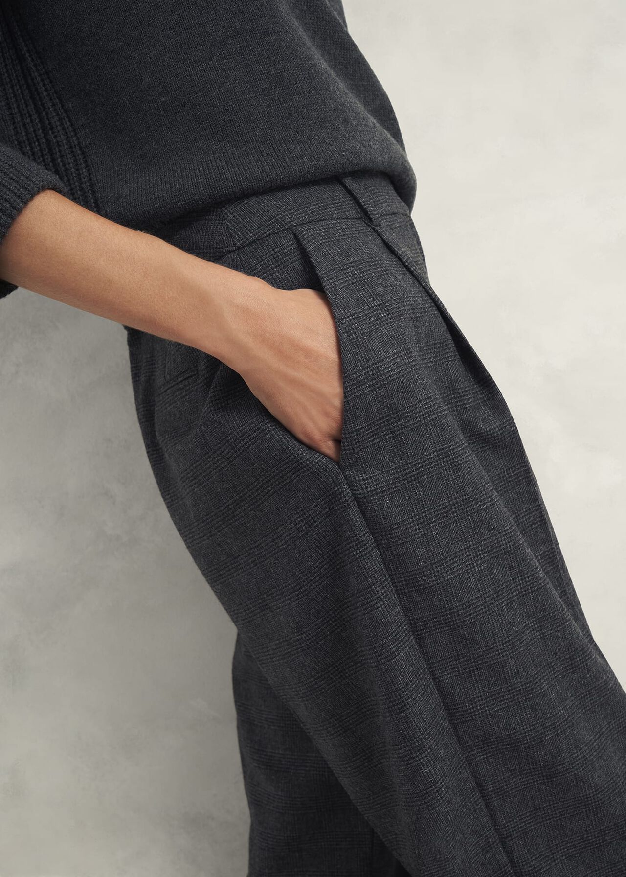 Middleton Pants With Wool , Grey Black, hi-res