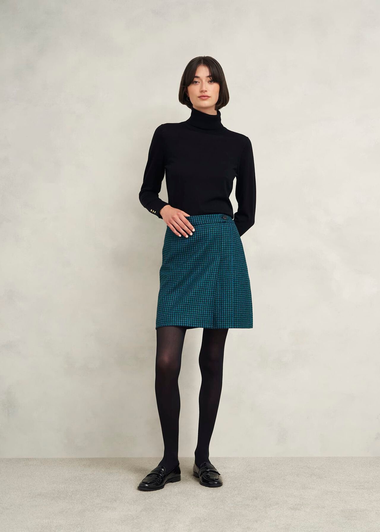 Leah Skirt Skirt, Green Multi, hi-res