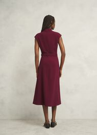 Petite Leslie Dress, Beryl Red, hi-res