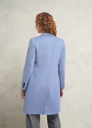 Cavendish Wool Coat, Pale Blue, hi-res