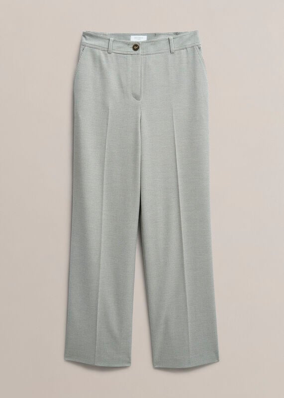Ellie Wool Blend Wide Pants