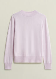 Indah Jumper With Cashmere, Dusted Pink, hi-res