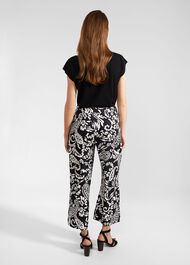 Ashlyn Pants, Navy Ivory, hi-res