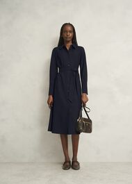 Lyla Dress, Navy, hi-res