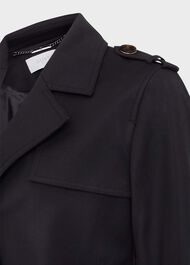 Mira Trench, Black, hi-res