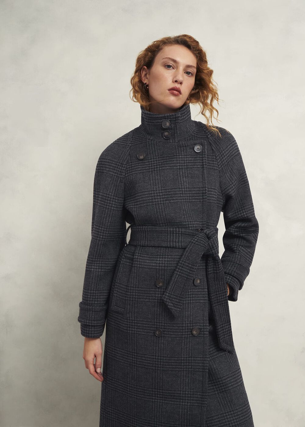 Peckworth Coat With Wool, Grey Multi, hi-res