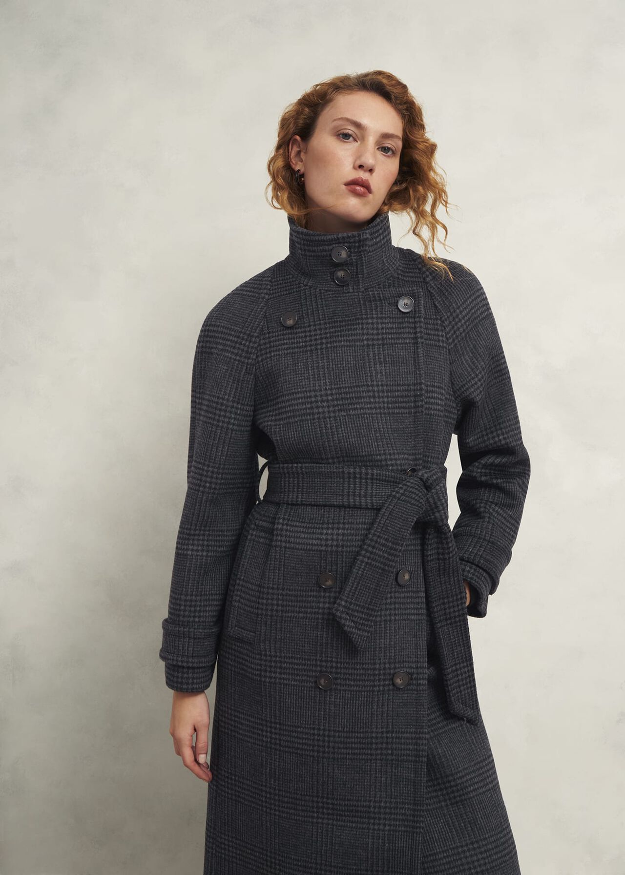 Peckworth Coat With Wool, Grey Multi, hi-res