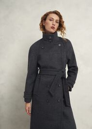 Peckworth Coat With Wool, Grey Multi, hi-res