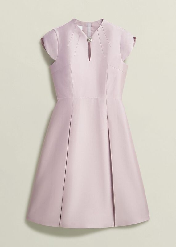Rhea Wool Silk Dress