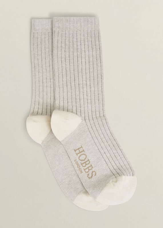 Ribbed Single Socks