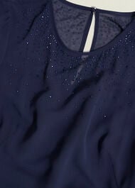 Anoushka Hot Fix Jumpsuit, Midnight Navy, hi-res