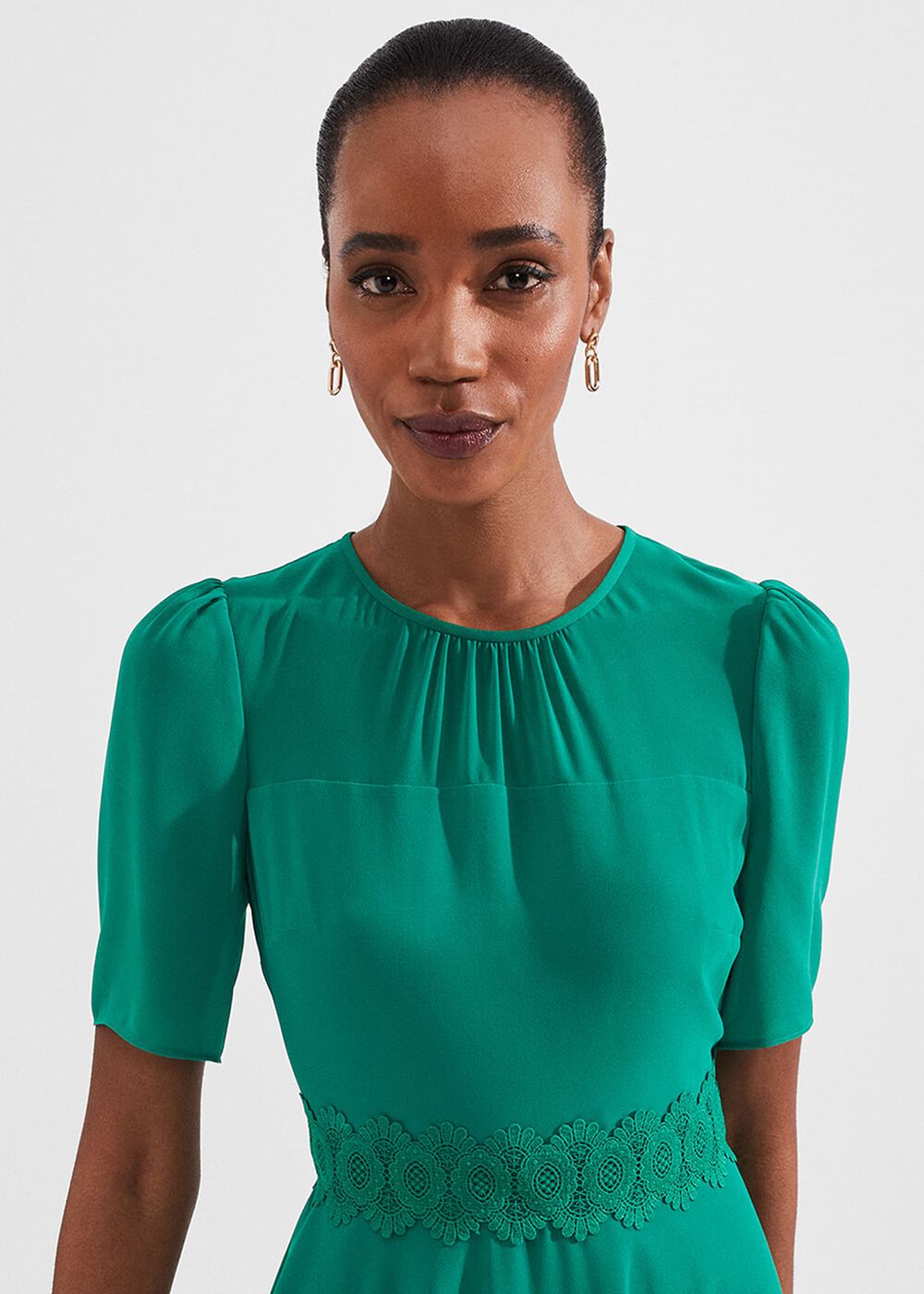 Petite Cressida Dress, Meadow Green, hi-res