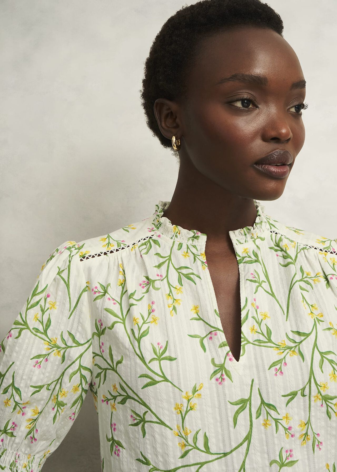 Marianna Blouse, Ivory Multi, hi-res