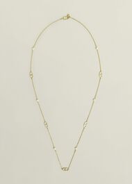 Bette Long Necklace, Gold, hi-res