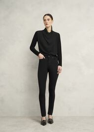 Gia Sculpting Jeans With Stretch , Black, hi-res