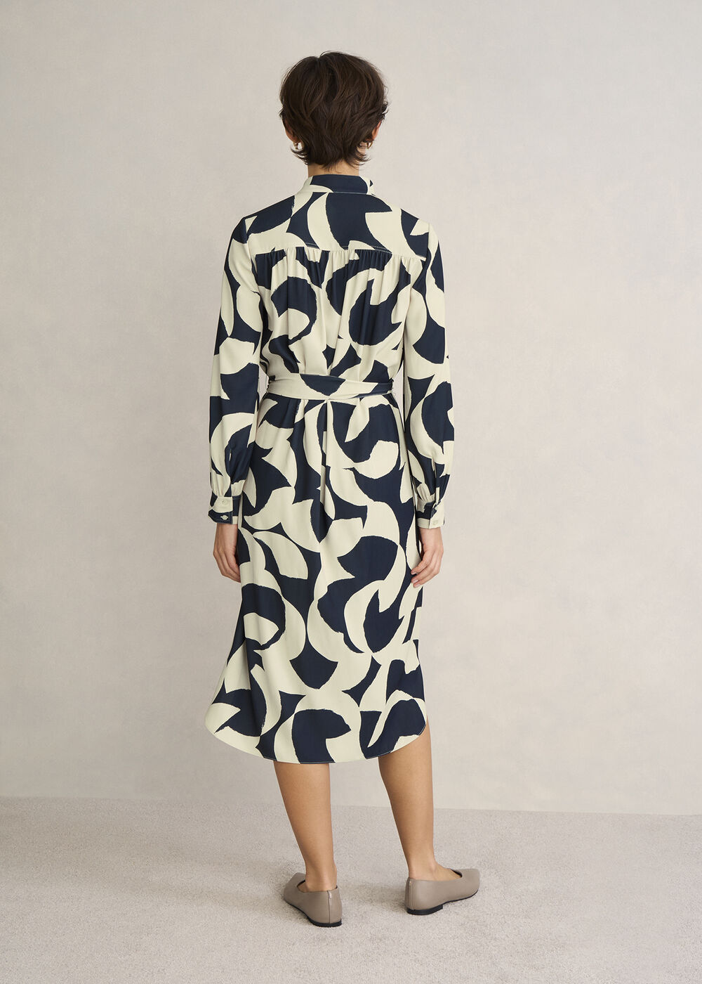 Alisa Dress, Blue Sandstone, hi-res