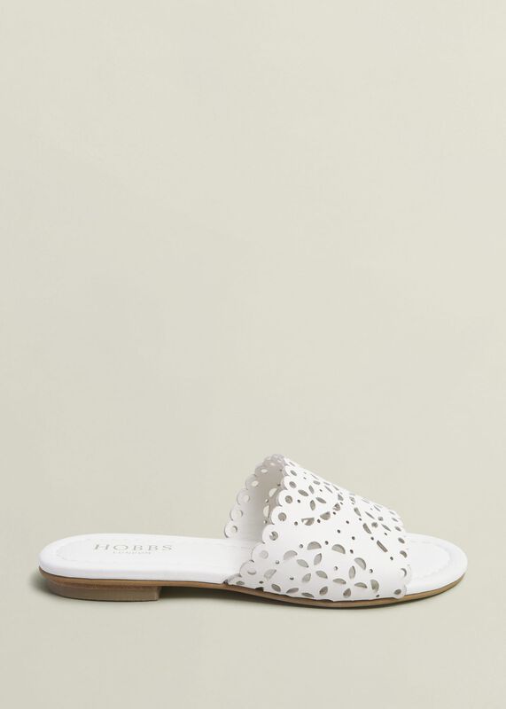 Brodie Leather Slides