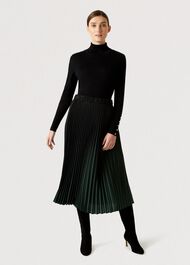 Tasha Skirt, Black Green, hi-res